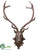 Reindeer Head Decor - Brown - Pack of 1