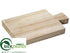 Silk Plants Direct Wood Cutting Board - Brown - Pack of 24
