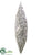 Hanging Beaded Ice Vine Finial - White - Pack of 1