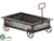 Cart - Gray Red - Pack of 3