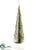 Christmas Pine Finial - Green - Pack of 6