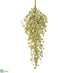 Silk Plants Direct Iced, Glittered Rosehip, Berry Door Swag - Gold - Pack of 2