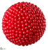 Silk Plants Direct Berry Orb - Red - Pack of 6
