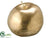 Apple - Gold Metallic - Pack of 12