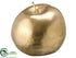 Silk Plants Direct Apple - Gold Metallic - Pack of 12