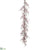 Iced Berry Garland - Red Clear - Pack of 2