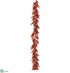 Silk Plants Direct Berry Garland - Red - Pack of 6