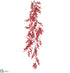 Silk Plants Direct Berry Hanging Vine - Red - Pack of 6