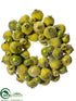 Silk Plants Direct Fruit Wreath - Green Snow - Pack of 1