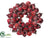 Fruit Wreath - Red Snow - Pack of 1
