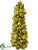 Fruit Cone Topiary - Green Snow - Pack of 1