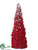 Berry Cone Topiary - Red Snow - Pack of 2