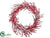 Berry Wreath - Red Snow - Pack of 1