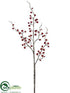 Silk Plants Direct Berry Spray - Red - Pack of 24