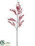 Silk Plants Direct Ilex Berry Spray - Red - Pack of 12