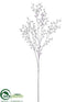 Silk Plants Direct Berry Spray - Silver - Pack of 24