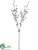 Berry Spray - Silver - Pack of 24