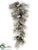 Pine Cone, Pine Swag - Snow Green - Pack of 2