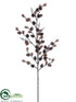 Silk Plants Direct Pine Cone Spray - Brown Two Tone - Pack of 12