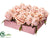 Rose Tile - Pink - Pack of 2