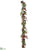 Berry, Rosehip, Pine Garland - Red Brown - Pack of 2