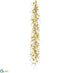 Silk Plants Direct Ornament Ball, Twig Garland - Gold - Pack of 2