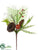 Bird's Nest, Bell, Pine Pick - Brown Red - Pack of 12