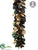 Magnolia Leaf, Cone Garland - Gold Green - Pack of 1