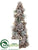 Pine Cone, Pine Topiary - Gray Green - Pack of 2
