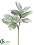 Silk Plants Direct Magnollia Leaf Spray - Green - Pack of 12
