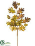 Silk Plants Direct Oak Leaf Spray - Gold - Pack of 12