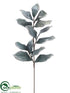 Silk Plants Direct Magnolia Leaf Spray - Green Gray - Pack of 24