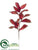 Magnolia Leaf Spray - Red Gold - Pack of 24