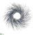 Feather Twig Wreath - White Blue - Pack of 2