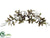 Glitter Magnolia, Pine Cone Swag - Taupe - Pack of 2