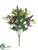 Berry, Eucalyptus, Magnolia Leaf Bush - Red Green - Pack of 6