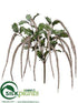 Silk Plants Direct Amaranthus Hanging Bush - Gold Tiffany - Pack of 12