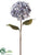 Glitter Velvet Hydrangea Spray - Blue Silver - Pack of 12