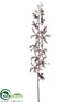 Silk Plants Direct Vanda Orchid Spray - Gray - Pack of 12
