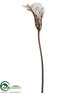 Silk Plants Direct Mesh Calla Lily Spray - Bronze - Pack of 12