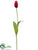Tulip Bud Spray - Red - Pack of 24