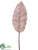 Glitter Anthurium Leaf Spray - Rose Gold - Pack of 24