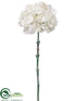 Silk Plants Direct Hydrangea Spray - Ivory - Pack of 12