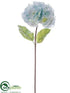 Silk Plants Direct Hydrangea Spray - Blue Ice - Pack of 12