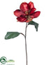 Silk Plants Direct Magnolia Spray - Terra Cotta - Pack of 12