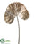 Metallic Viola Lily Leaf Spray - Gold Tiffany - Pack of 12