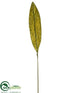 Silk Plants Direct Tea Leaf Spray - Green Gold - Pack of 12