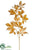 Chestnut Leaf Spray - Gold - Pack of 8
