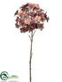 Silk Plants Direct Hydrangea Spray - Copper - Pack of 12