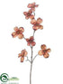 Silk Plants Direct Dogwood Spray - Copper - Pack of 12